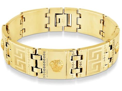 bracelet versace homme pas cher|versace bracelet 18k gold.